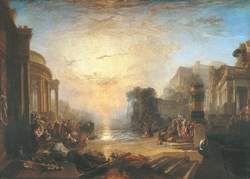 peintres dluge toile 1805